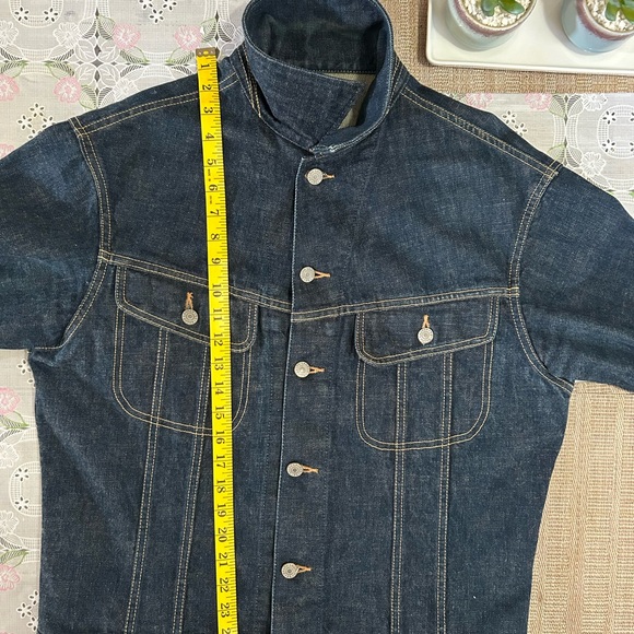 RALPH LAUREN “ RRL” VINTAGE DENIM JACKET  IN SIZE L - Picture 8 of 10